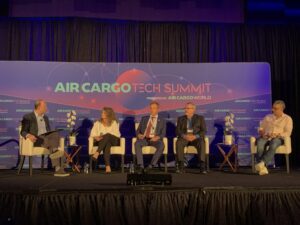 Panelists at Air Cargo Tech Summit 2022