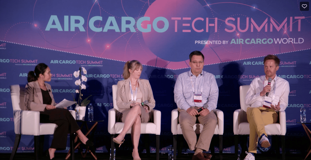 Air Cargo Tech Summit 2022 panel discussion